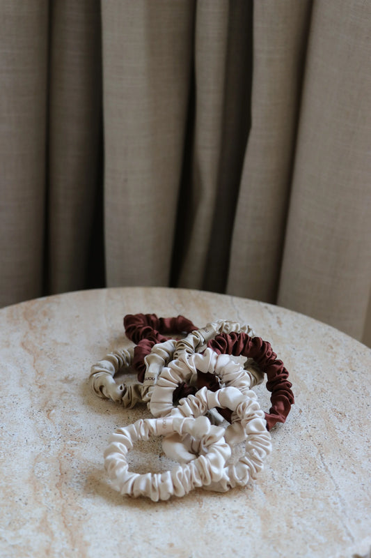 Scrunchie Slim Brown 3U