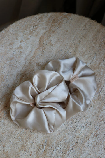 Scrunchie Oversize Beige 2U