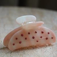 Hair Clip Fantasy Pink Pearls